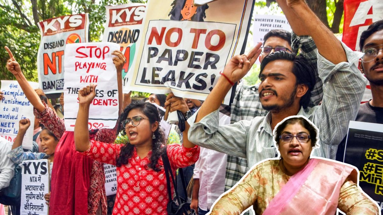 NEET लीक की ‘मास्टरमाइंड मैडम’ गिरफ्तार, घर में चलती थीं सवालों वाली स्पेशल क्लास!