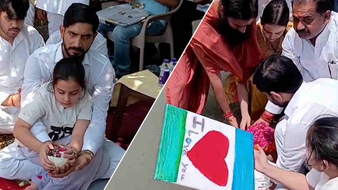 “I Love You Papa” लिखकर बेटी ने कहा आखिरी अलविदा, हरिद्वार में भावुक कर गया प्रतीक यादव का अस्थि विसर्जन